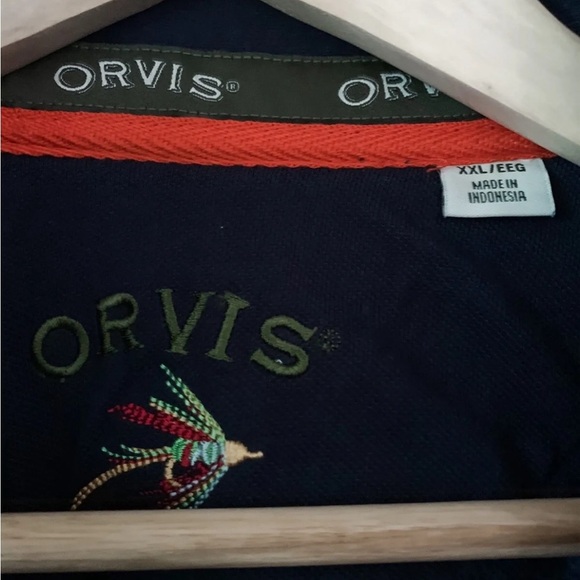 NWT Orvis Men’s Signature Pullover Sz XXL Denim Blue - Picture 4 of 5